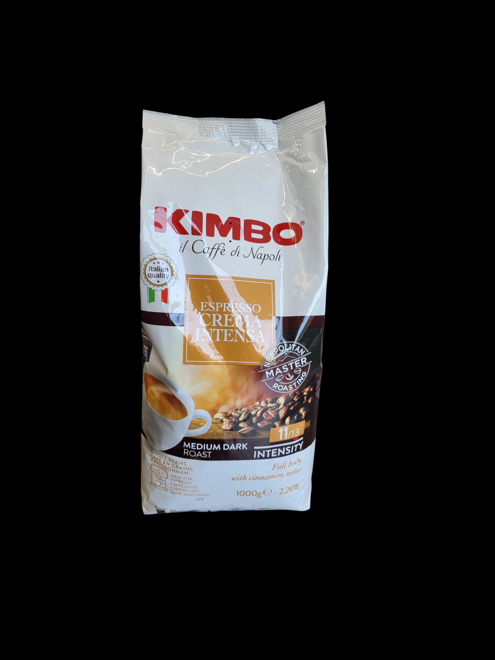 Kavos pupelės "KIMBO  Espresso Crema Intensa" 1kg