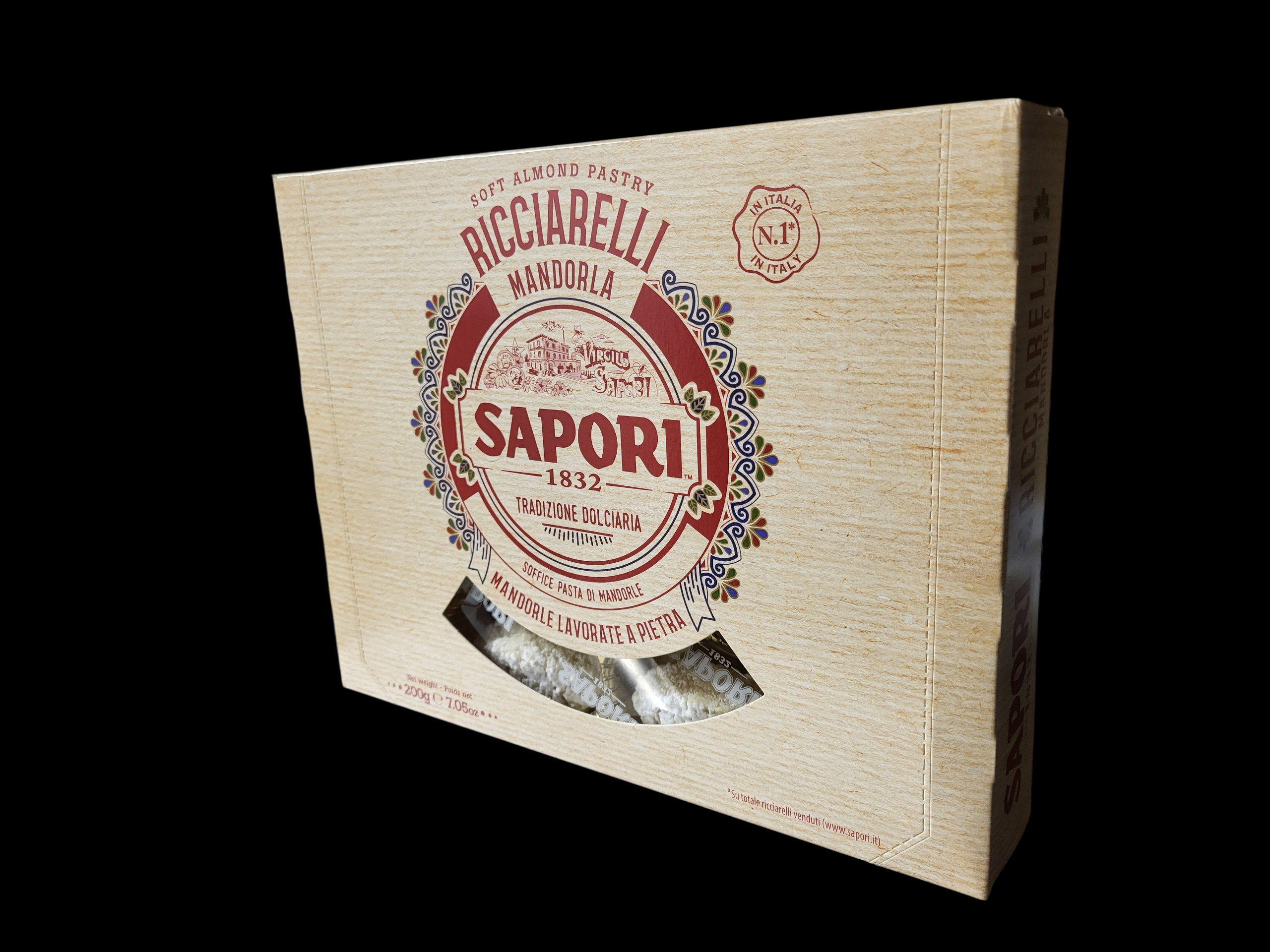 "Sapori Ricciarelli" Migdolų Sausainiai (200g)