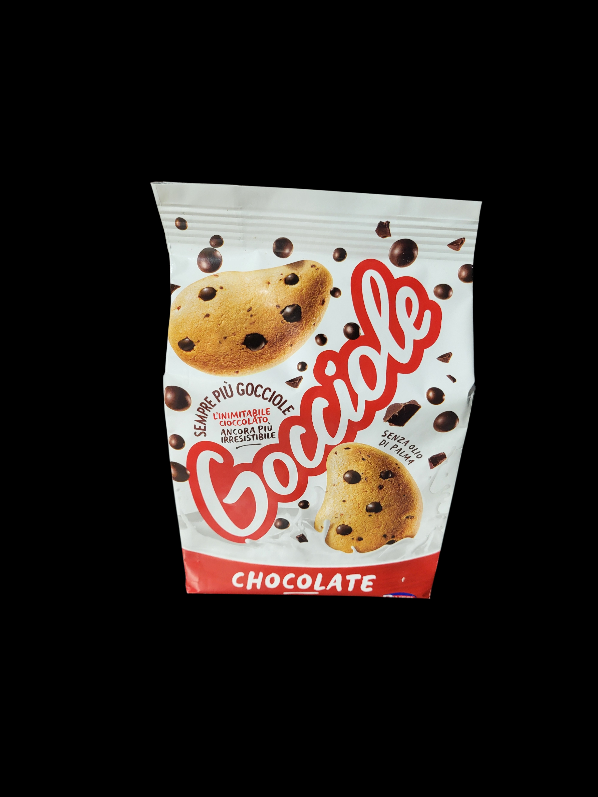 SAUSAINIAI SU ŠOKOLADU "PAVESI Gocciole chocolate" (500 g.)