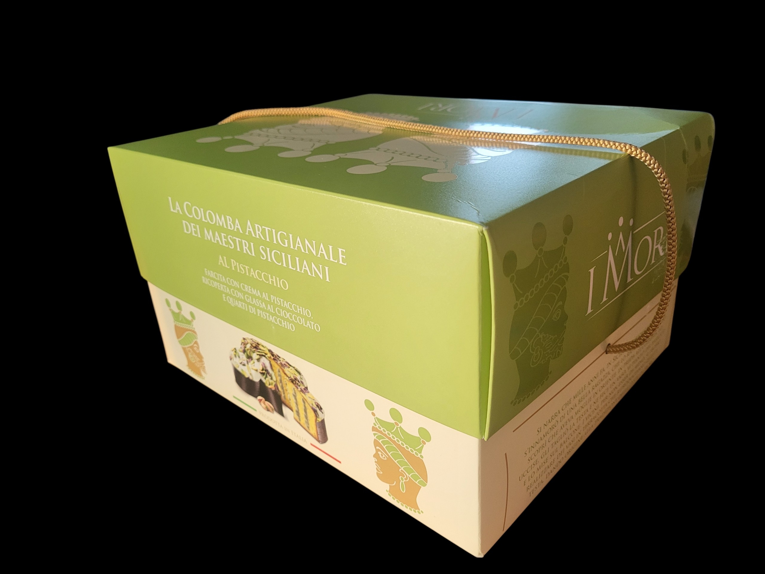 "I Mori" Colomba su pistacijų kremu ir šokoladu, 900